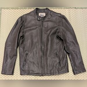 Ace Rivington Leather Cafe Racer Jacket Men's Size Medium